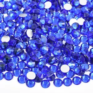 Sapphire Glass Rhinestones
