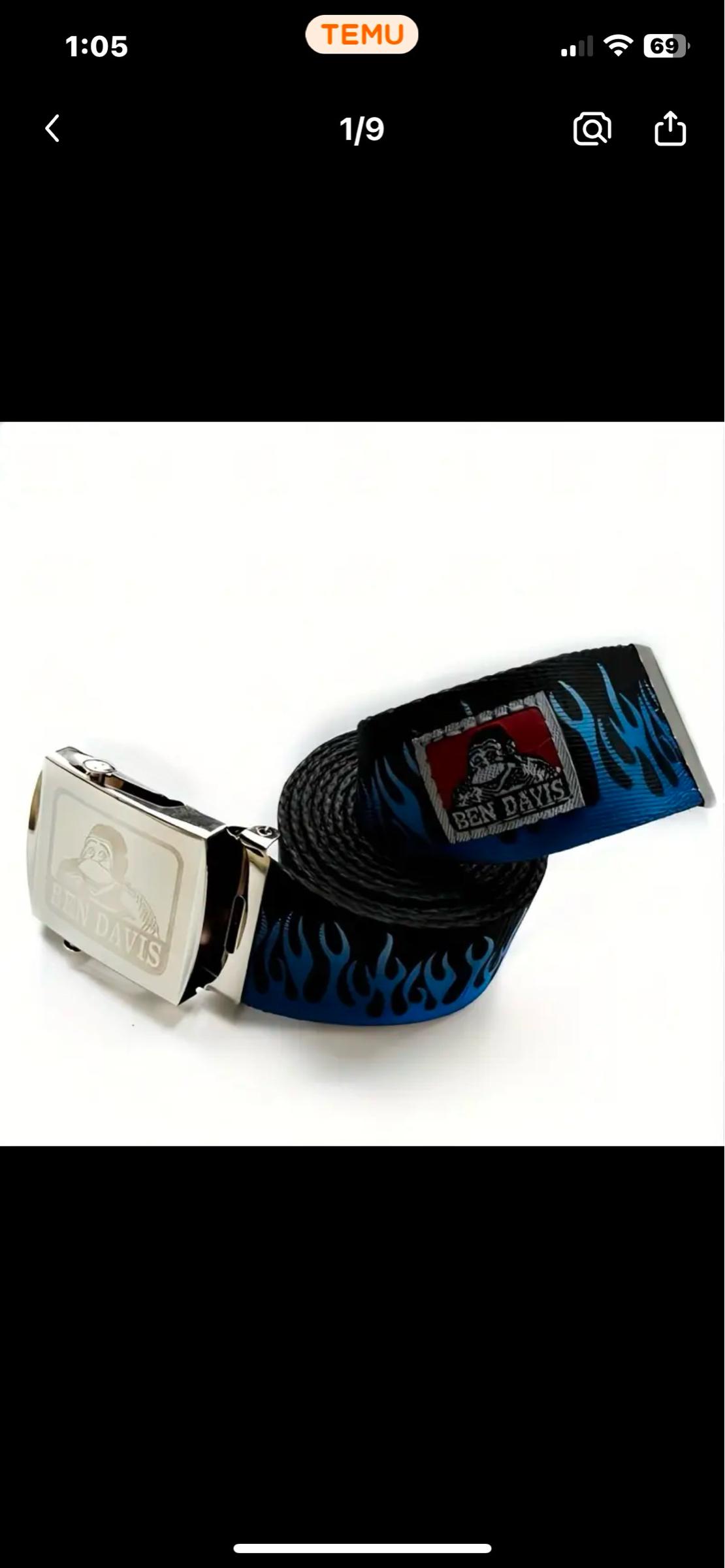 Ben Davis Men's and Women's Belts - Versatile Design for Everyday Wear beanie hat