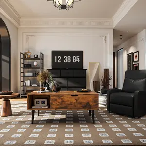 Living Room Upgrade Bundle: Lift-Top Coffee Table + Massage Recliner + Full-Length Mirror + 5-Tier Shelf + 7-Drawer Storage Cabinet Living Room Upgrade Bundle: Lift-Top Coffee Table + Massage Recliner + Full-Length Mirror + 5-Tier Shelf + 7-Drawer Storage Cabinet