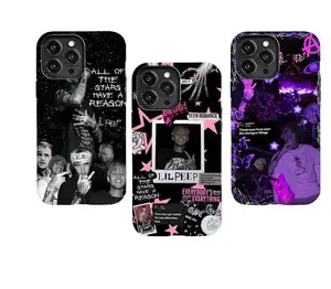 Melancholic Aesthetic Phone Case – Sad Mood Y2K Art Cover, Shockproof Protective Case for iPhone 7/8/SE & 11–17 Pro Max & Plus