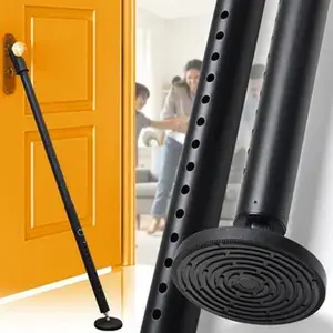 600LB Door Barricade bar- 24.5-50.7' Adjustable Door Stopper Stick for Front,,Apartment,Hotel,Heavy Duty Safety Lock Blocker Jammer-Women,Traveler Have
