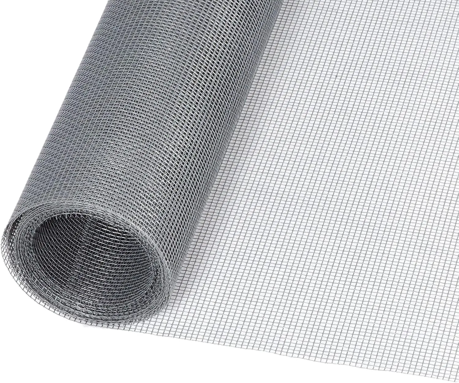 Windows Screen and Screen Door Replacement, 48"x118" Durable Fiberglass Screen Mesh- Window Screen & Sliding Screen Door Repair for Patio and Windows,