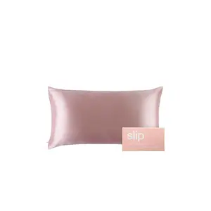 slip King Pure Silk Pillowcase in Pink