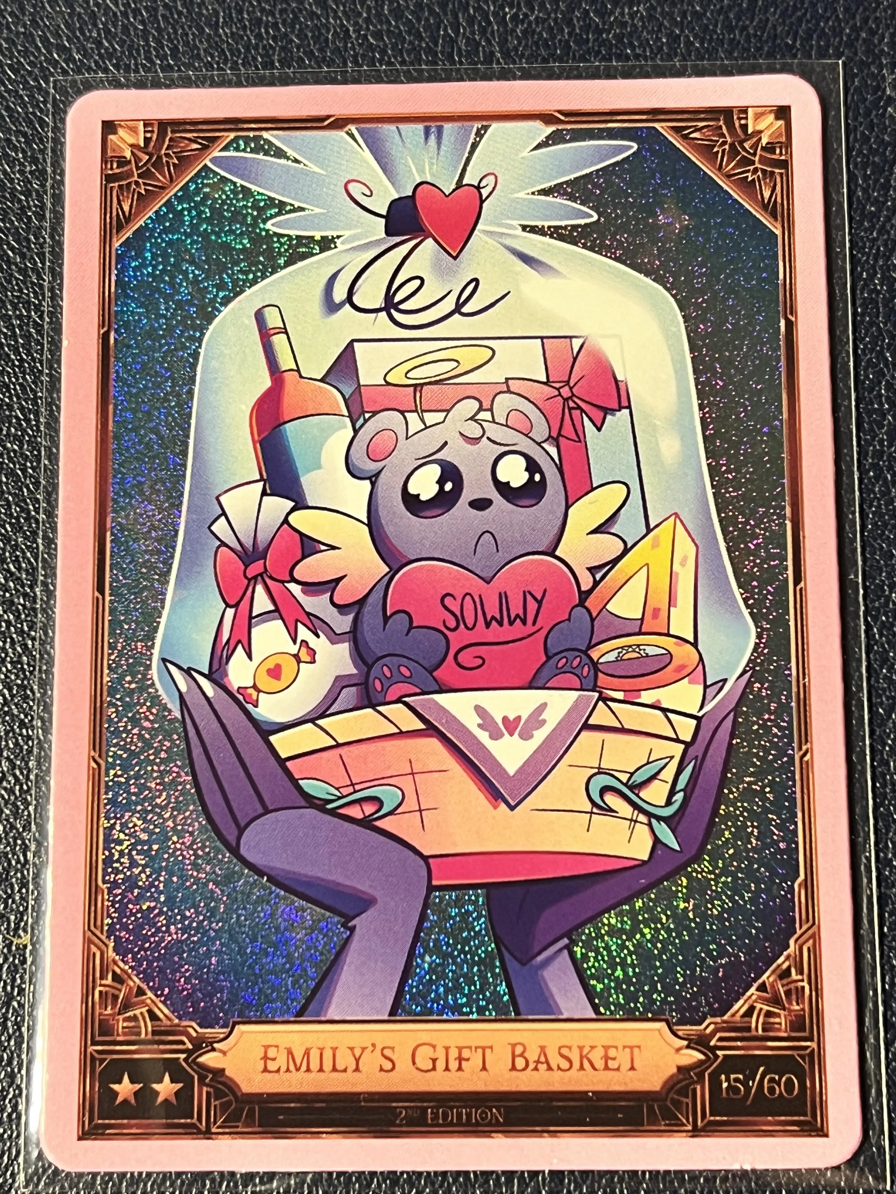 Hazbin Hotel Season 2 2nd Edition Emily's Gift Basket 15/60 FOIL