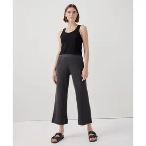 Women's Thermal Waffle Wide Leg Pant