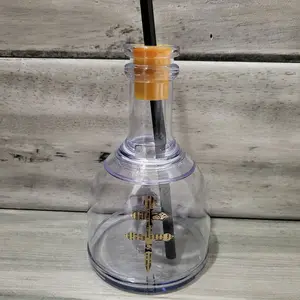 Acrylic Reusable D'USSE Cups 325ml Party Wine Glasses for Bachelorette & Bachelor Events Customizable Plastic Drinkware