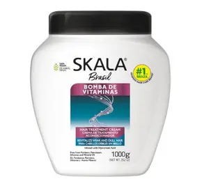 Skala Expert Bomba de Vitaminas, Brazilian Hair Vitamin Treatment Mask 35.2Oz