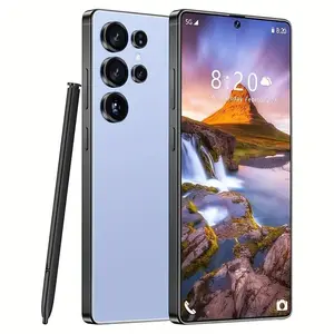 S25 Ultra Unlocked 5G Smartphone, 12GB+512GB, 6800mAh Battery, Fast Charging Capability, Android 14 System, 108MP+48MP Camera, Face & Fingerprint Unlock | Dual SIM | Autofocus | Built-in Pen | Card Port