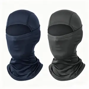 Ski Mask for Men 2 Pack Balaclava Face Mask Shiesty Mask Men Women Summer Motorcycle Helmet Full Head Cover Sun UV Protector neck warmer hood