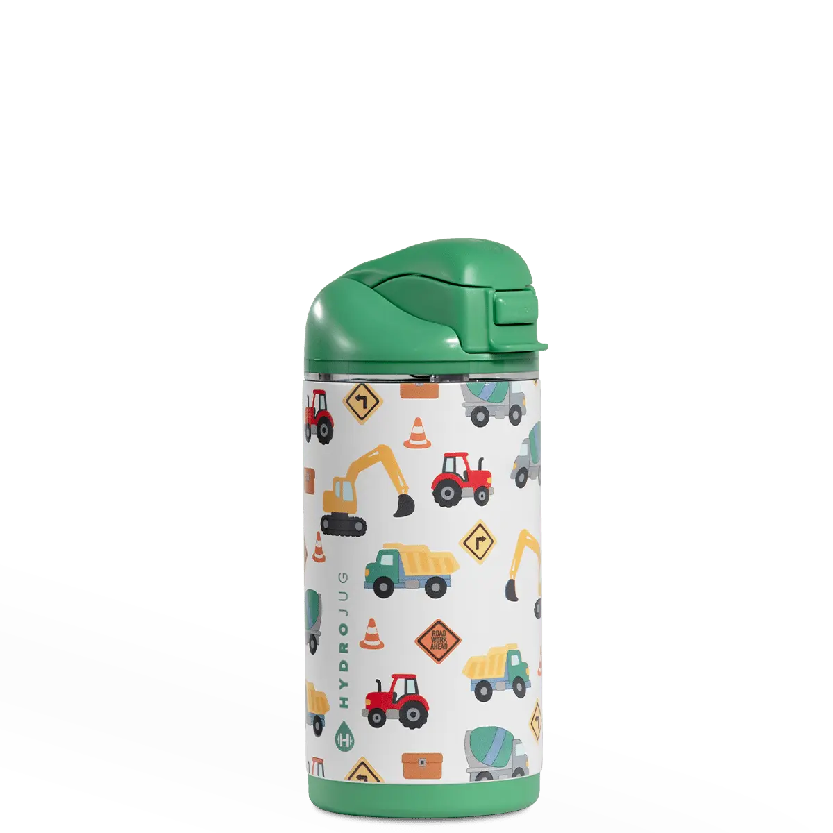 Under Construction HydroJug 14 oz Sport Kids Water Bottle
