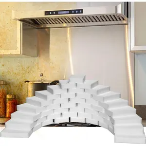 100 Pack Magic Sponge Eraser,Multi-Functional Household Cleaning Kitchen Dish Sponge for Furniture,Extra Thick and Long Lasting Melamine Cleaning Sponges for Bathroom,Bathtub, Wall Cleaner (100)