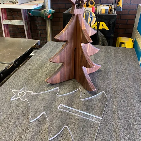 Christmas Tree Home Decor Template