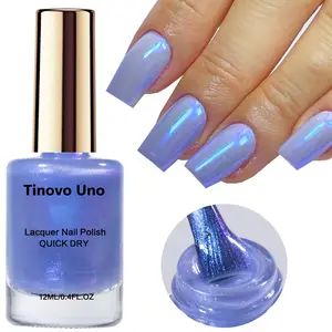 12ML Aurora Nail Polish, Liquid Polish, 1 Count Long-lasting Shine and Brilliance Nail Art Polish, No Drying Required Nail Art & Nail Polish for Women & Girls