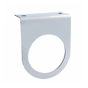 United Pacific 20436 – Stainless Steel Light Bracket with Single Cutout for 2-1/2" Light