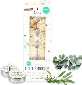 'little Smudgies' Eucalyptus Sage Smudge Candles