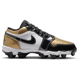 Jordan 1 Low Cleat Patent Gold Toe (GS) (kids) by StockX