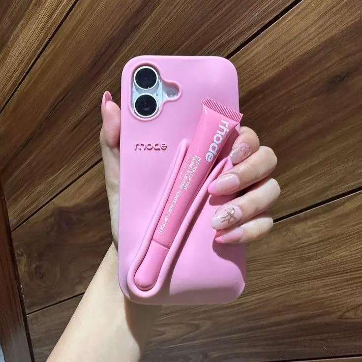 rhode iPhone 16 Pro ケースとリップ ピンク Rhode fall lip case+ Lip Tint iPhone 15Pro/15Pro Max/16 Pro/16Pro