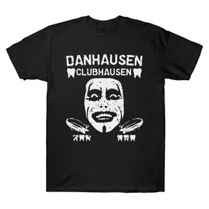 Oversized Danhausen Clubhausen Tee Graphic T-Shirt Streetwear Holiday Wear y2k cotton fashion Streetwear Lover Gift Top Trending