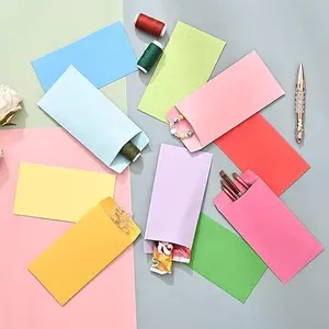 200 Pack Colorful Cash Envelopes for Budgeting, 6.7 x 3.5 Inch | Large Pack of Self-Adhesive Money Envelopes for Cash or Coins | Organization Envelopes for Checks, Jewelry, and Small Items