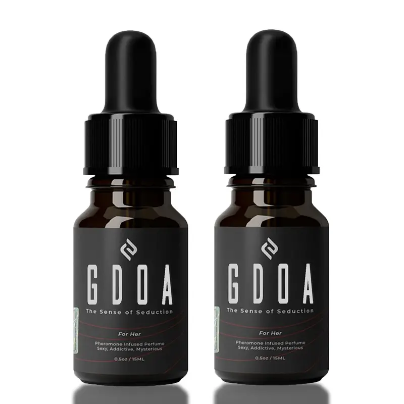 KUAABR Pheromone Perfume for Women - Long lasting fragrance with jasmine and rose flower oils. Integrated with human-friendly pheromones, it subtly enhances attractiveness and self-confidence, suitable for dating, socializing and other occasions, 15 ml.