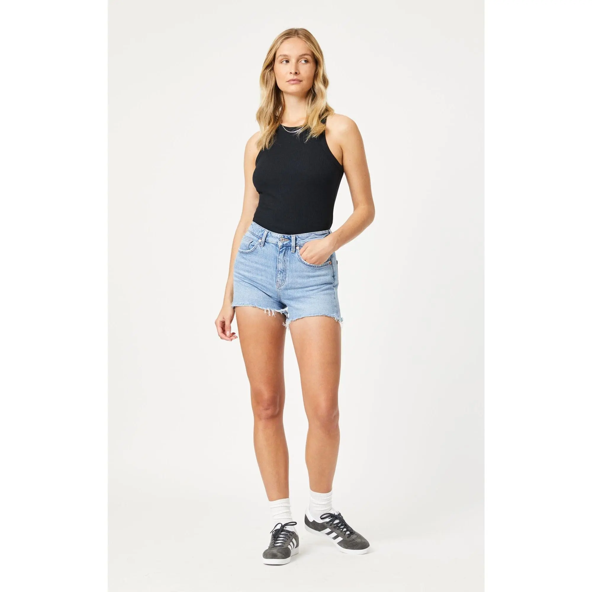 Ripped Cotton Bottoms for Women, Vintage Boyfriend Denim Shorts with a 90s Bleached Wash and 3-Inch Inseam, Bottom, Fabric, Elastane, Clothes, Jorts Shorts, Baggy Denim Shorts
