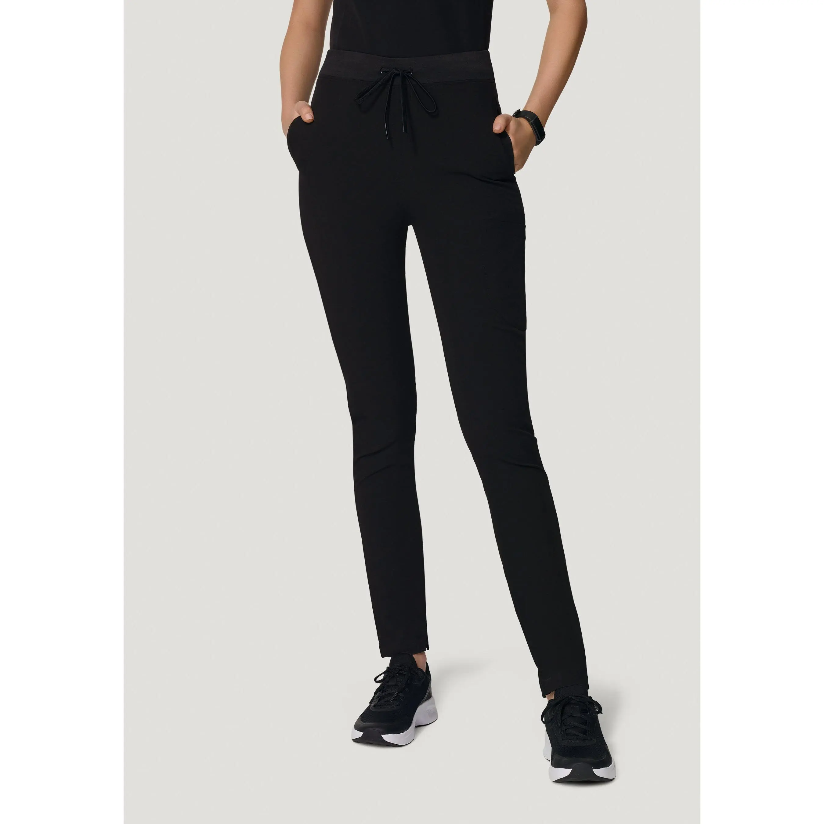 6 Pocket Slim Pants Black