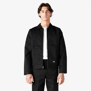 Dickies Insulated Eisenhower Jacket Menswear Pocket Coats Workwear men's jackets Tops Long Sleeve Plain Collar Collared
