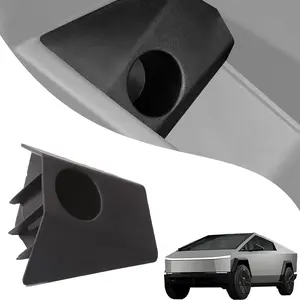 For Tesla Cybertruck 2024 2025 Plastics Charging Adapter Storage Box Car Door Sorting and Storage Box Car Interior Accessory(Adaptor Not Included)