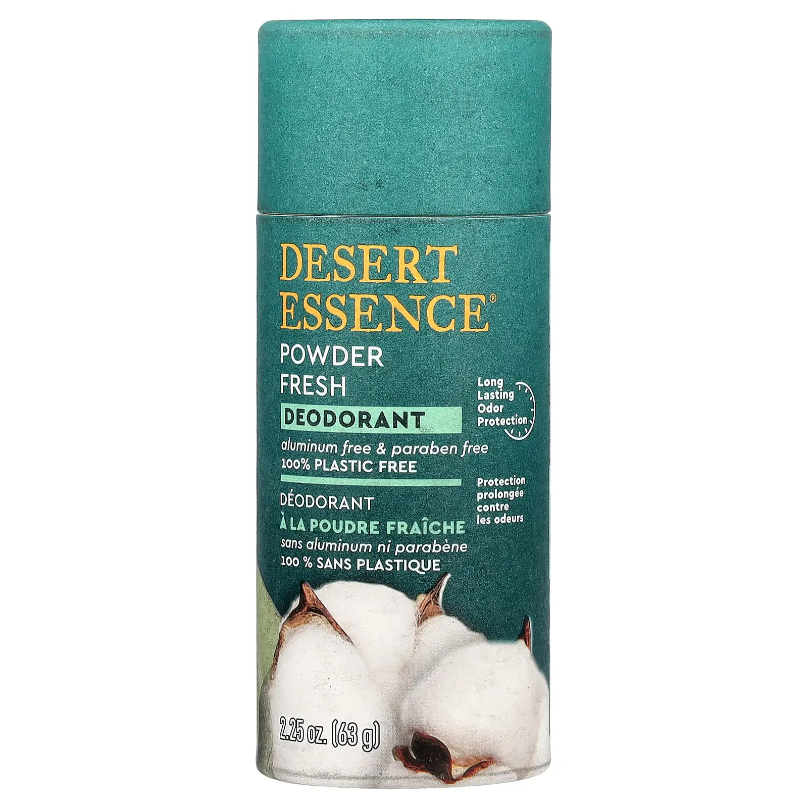 Desert Essence Deodorant, Powder Fresh , 2.25 oz (63 g)