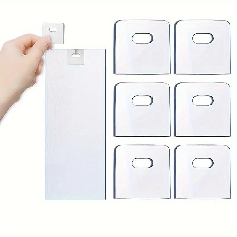 10/20pcs Vertical Blinds Replacement Slats Panels, Vertical Blind Repair Tabs Kit, Clear Apartment Blinds Replacement Fixers, Horizontal Blinds Replacement Parts, Window Kit