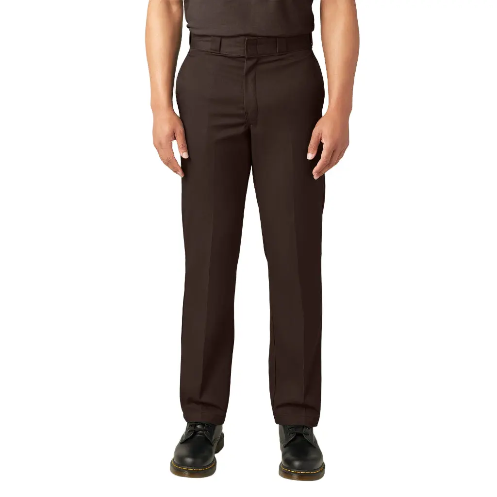 Dickies Men's 874 Original Work Pants, 90s Straight Style Relaxed Fit in Wrinkle-Resistant and Antistain Poly-Cotton Twill, Workwear, Reinforced Seams, All Seasons, Below The Ankle, All-Season