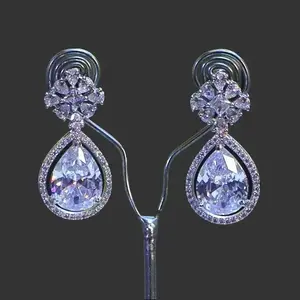 Floral Teardrop Earrings
