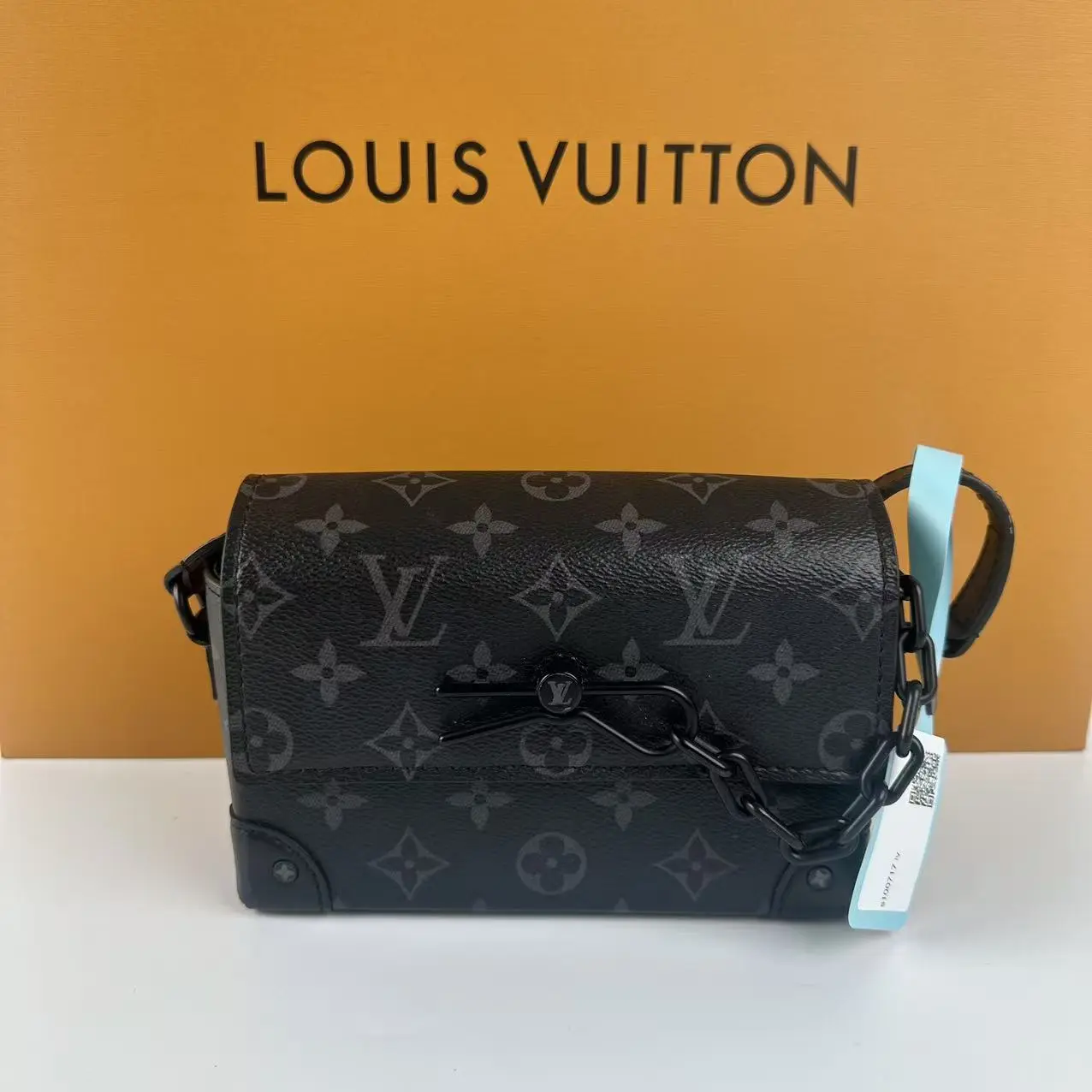 Pre-owned Louis Vuitton Steamer Wearable Wallet Monogram Eclipse