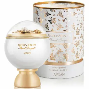Afnan Souvenir Floral Bouquet for Women Eau de Parfum Spray, 3.4 Ounce(100ML) - Floral Fruity Fragrance