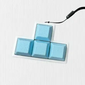 4 Key (Arrow)(T) Keycap Clicker Keyboard key Switch Keychain - 3D Printed