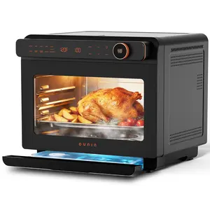 OUNIN 25.4QT Combi Steam Oven Countertop 11-in-1 Air Fryer Toaster Oven Combo with Bake, Roast, Broil, Steam, Dehydrate, Sterilize, Reheat, Stainless Steel