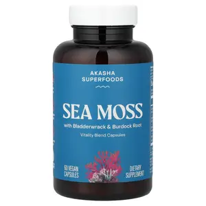 Akasha Superfoods Sea Moss, 60 Vegan Capsules
