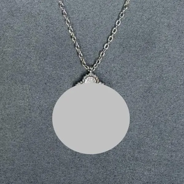 9mm 925 sterling silver mini flower necklace