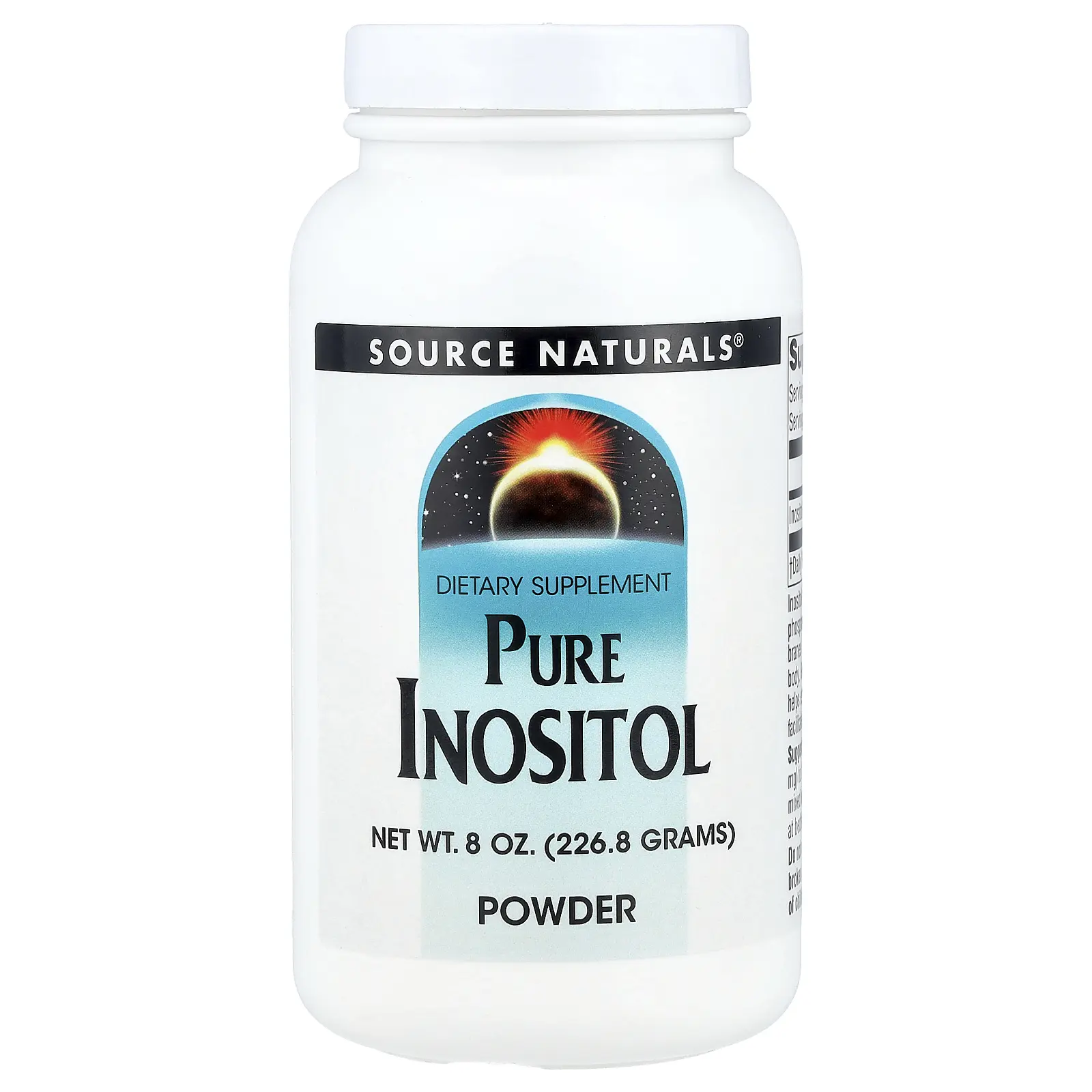 Source Naturals Pure Inositol Powder, 8 oz (226.8 g)