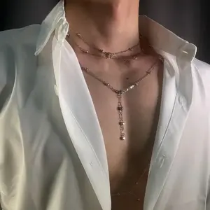 Men’s Sexy Chest Chain Body Jewelry – Masculine Statement Harness for Rave, Club, Festival & Cosplay Outfits