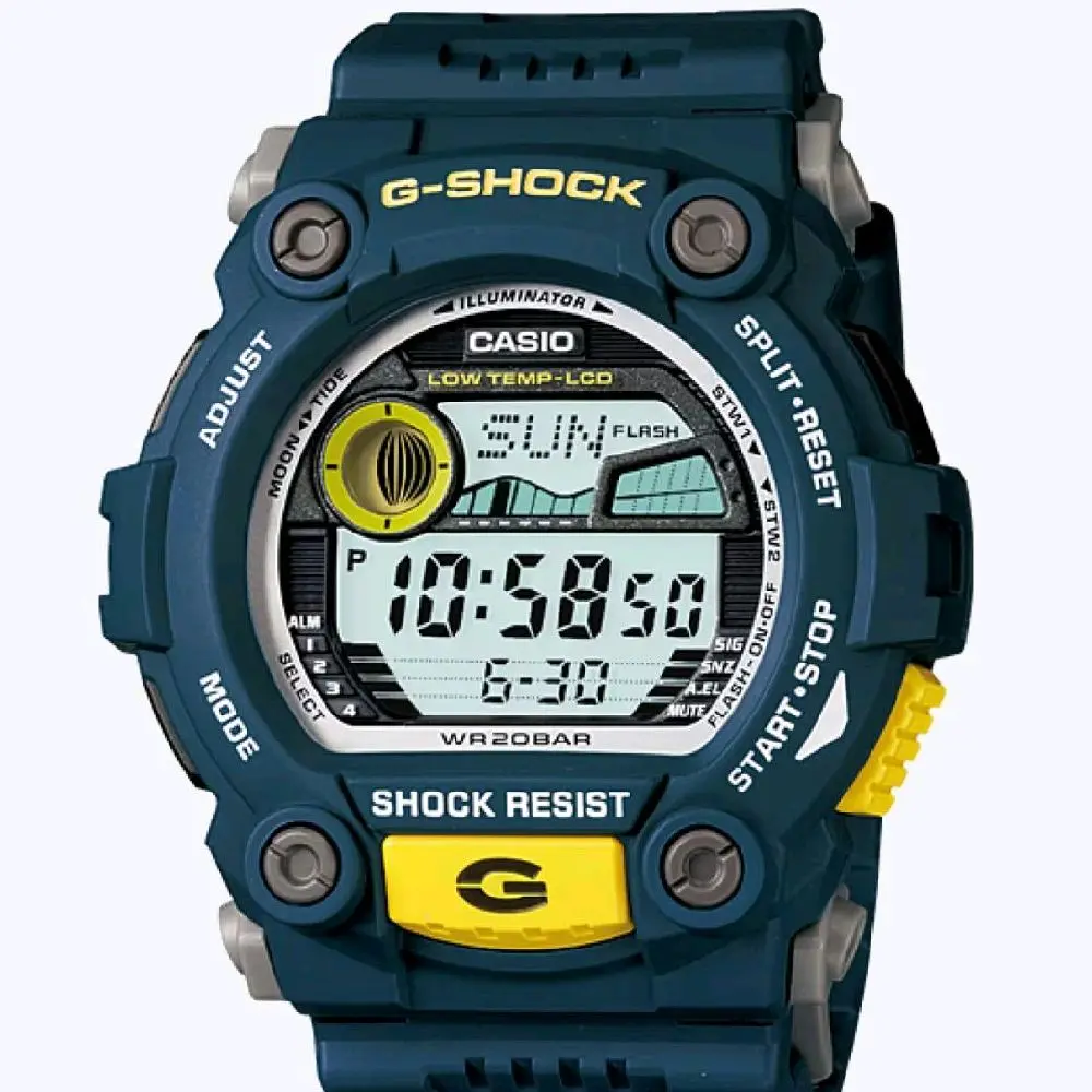 G7900-2 Brand new Casio G Shock Blue X-large men' s beautiful watch