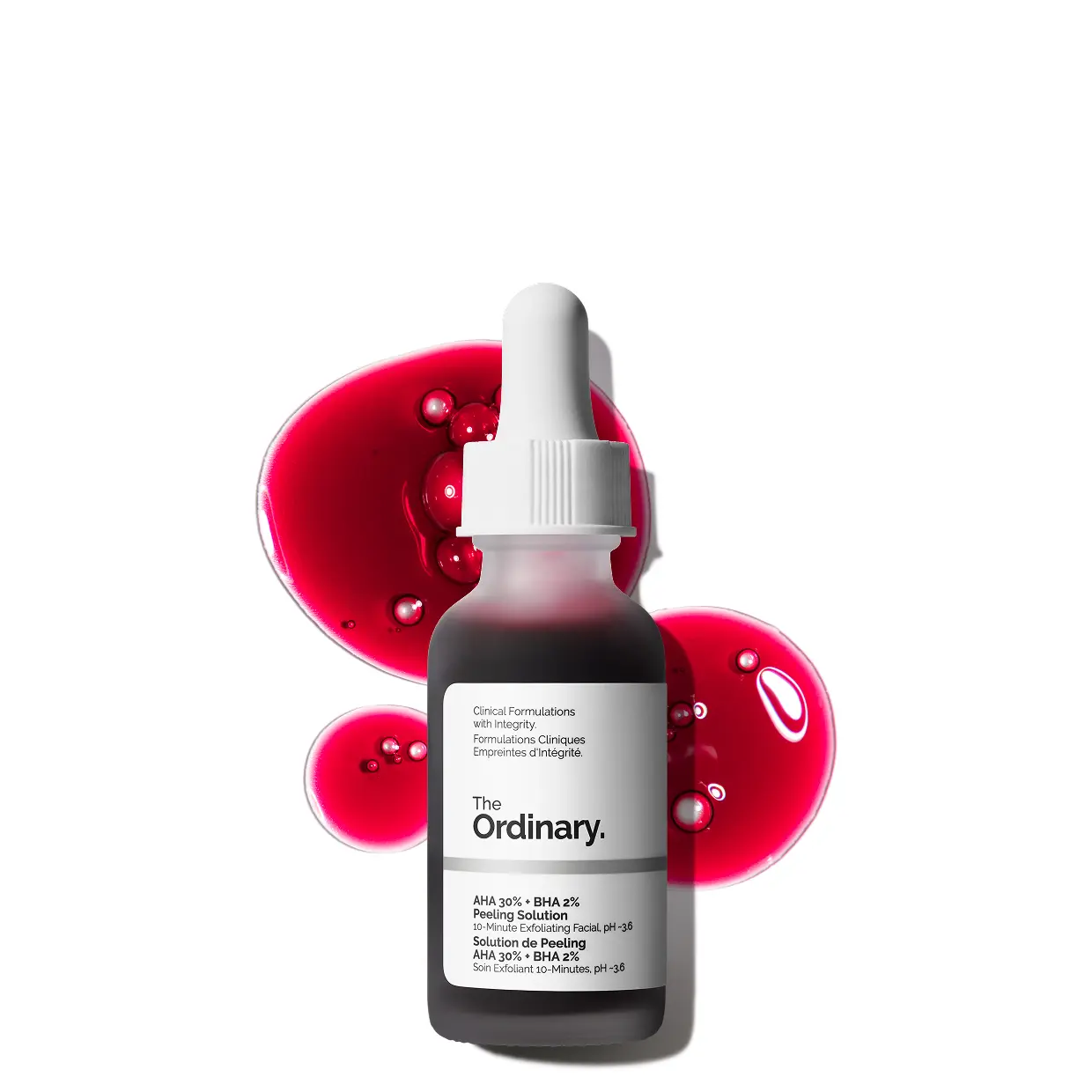 The Ordinary AHA 30% + BHA 2% Peeling Solution, Advanced Exfoliating Peel for Brighter Skin The Ordinary AHA 30% + BHA 2% Peeling Solution, Advanced Exfoliating Peel for Brighter Skin
