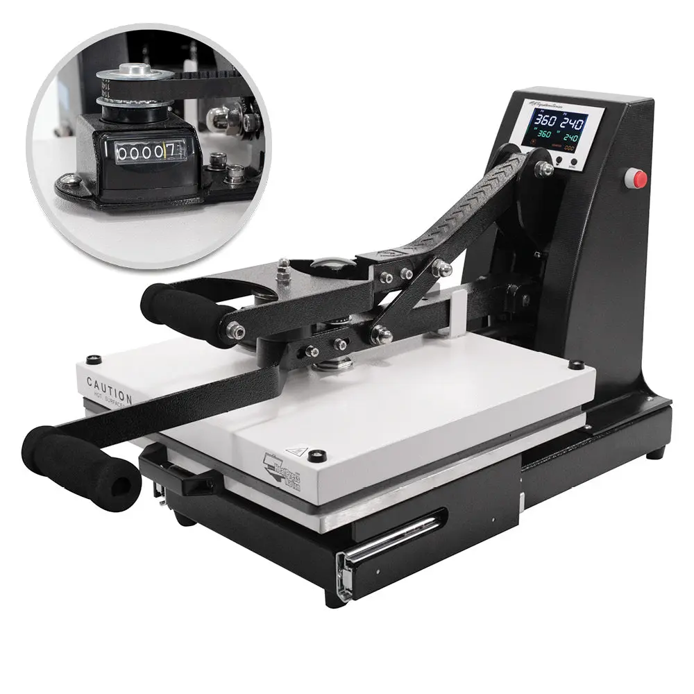 HPN Signature PRO 15" x 15" Auto-Open Heat Press with SurePressure - StreetCrafter