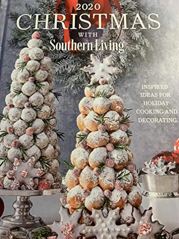 Used Like-New English Hardcover Book - Christmas with Southern Living 2020: Inspired Festive Kitchen Ideas by Katherine Cobbs (Adult Target, 1.94 lbs, Good, Magazines & Literature Category)