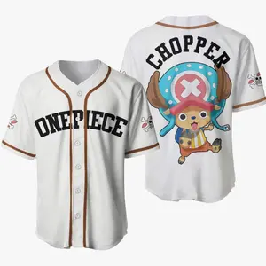 Tony Tony Chopper Anime One Piece Cosplay Shirt Cosplay Baseball Jersey, Vintage Fashion, Classic Styles for Everyone, Classic