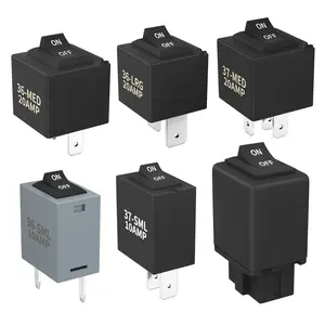 Eunik 9038 Relay Bypass Switch & Diagnostic Tester Kit 6-Pack for GM BMW Audi Chrysler 20A 30A 12V Fuel Pump Window Headlight Repair Vehicle