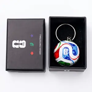 2026 New Design of Decorative Ornaments for TheWorld Cup Football in The USA-Canada-Mexico,Including Keychain Sets, Perfect for Sports Parties AndHoliday Gifts