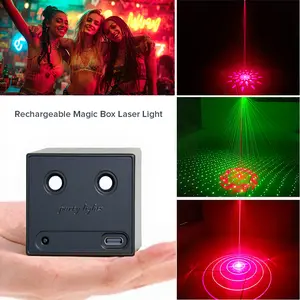 RGB Disco Party Light – Rechargeable & Portable, Perfect for Home, Party & Dance Floor，Outdoor Light