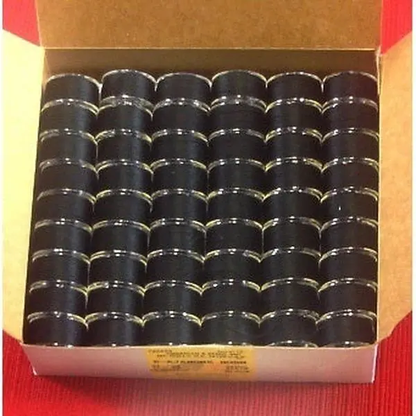 Janome PREWB108 Box of 108 Black Bobbins