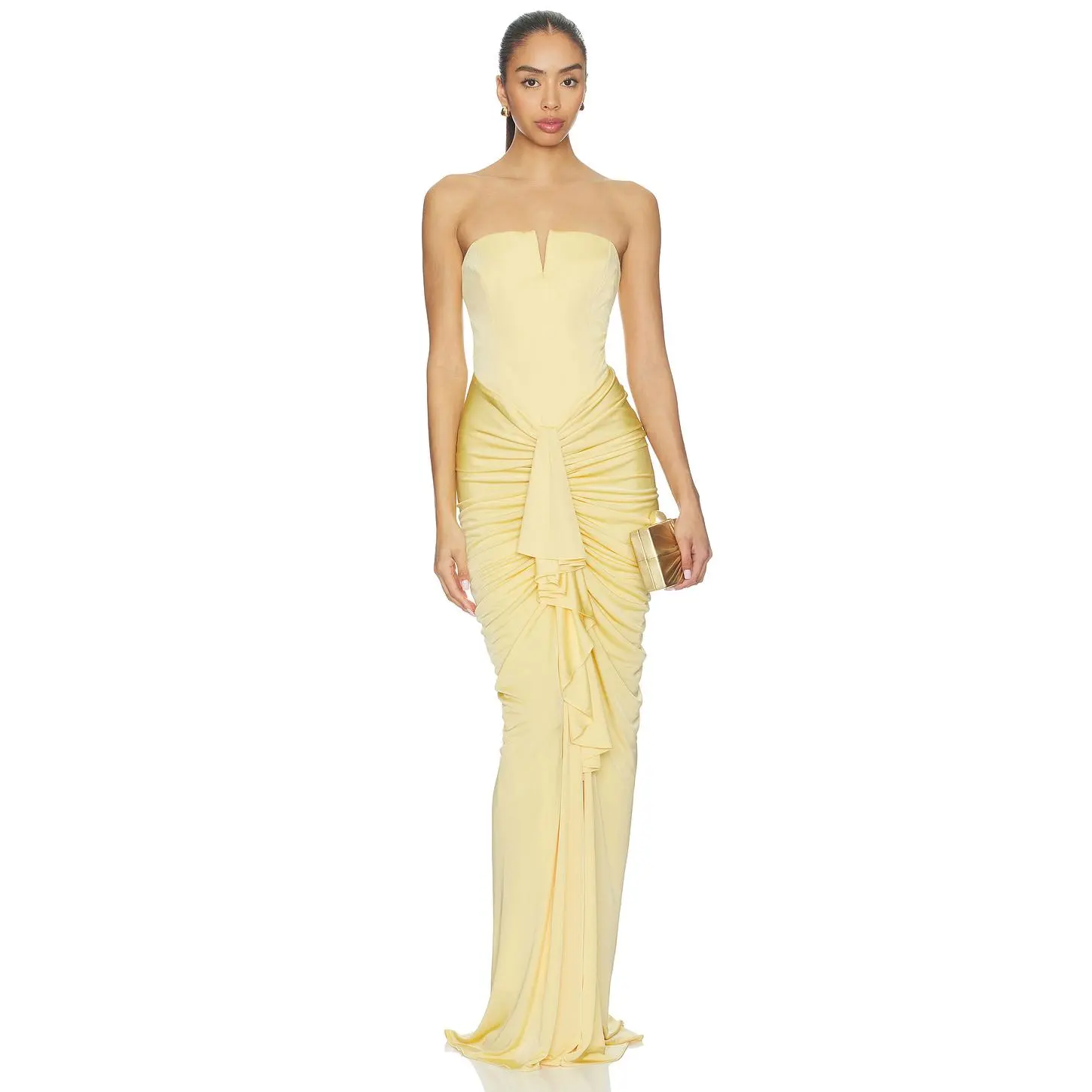 ET OCHS Selena Gown in Butter